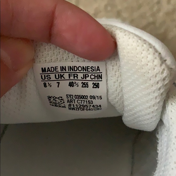 Like New Adidas Superstar Sneakers - Picture 5 of 5